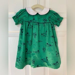 Beautiful NWT TBBC duck dress 18-24mo